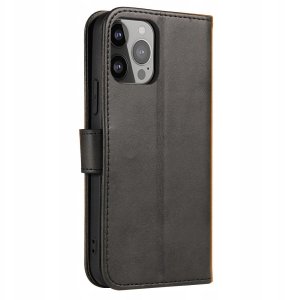 Magnet Case etui TCL 205 pokrowiec z klapką portfel podstawka czarne 4