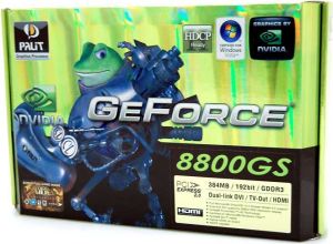 Karta graficzna Palit GeForce 8800 GS 384 MB NE8800S+0189 5