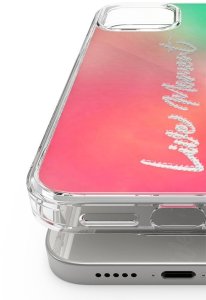 Etui Ringke Fusion Design do iPhone 12 Pro Max różowo-zielony 2