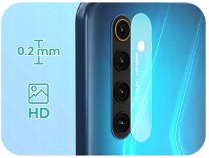 SZKŁO NA APARAT DO REALME 6 PRO SZKIEŁKO OCHRONNE NA OBIEKTYW KAMERĘ TYŁ 9H 2