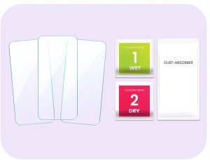 3-PAK Szkło Hartowane do OnePlus 12 (szybka 9H, płaskie 2.5D, ochronne) 7