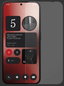 Nothing Phone (2a) tempered glass, clear 2