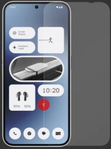 Nothing Phone (2a) tempered glass, clear 3