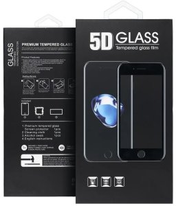 5D Full Glue Tempered Glass - do iPhone 12 / 12 Pro (Privacy) czarny 8