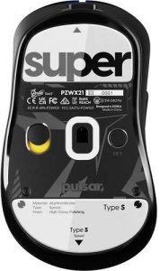 Superglide 1 (Type-S) Glass Skates Pulsar ZywOo The Chosen Baltas (Balti) Pakaitiniai Pelė Feet 2