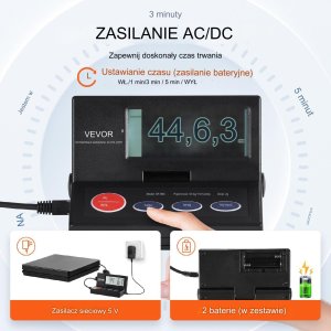 Waga elektroniczna pocztowa sklepowa towarowa magazynowa 10 g50 kg 9