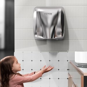 Vevor Elektryczna suszarka do rąk automatyczna cicha 1800W 8