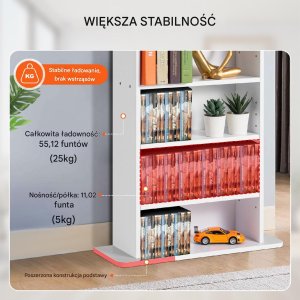 Szafka na Płyty CD/DVD z Regulowanymi Półkami 240 Płyt 3