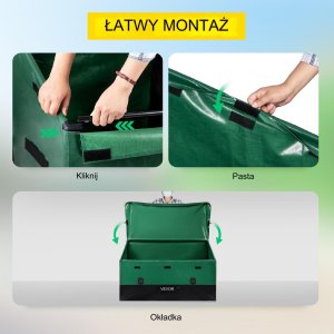 Skrzynia ogrodowa balkonowa kufer schowek balkonowy 871 L 13