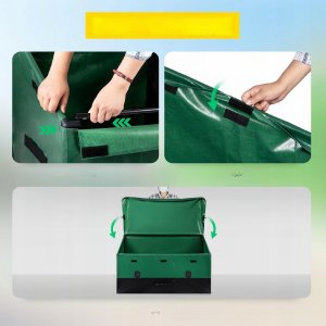 Skrzynia ogrodowa balkonowa kufer schowek balkonowy 871 L 5