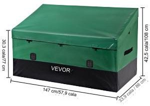 Skrzynia ogrodowa balkonowa kufer schowek balkonowy 871 L 8