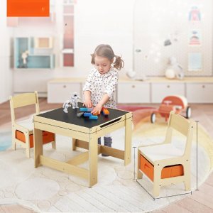 Zestaw Mebli dla Dzieci Stolik i 2 Krzesełka 6