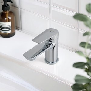 Bateria umywalkowa Avapax Trixan stojąca chrom (ABTR111111) 2