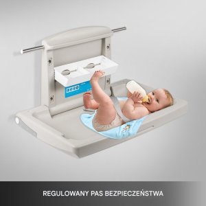 Vevor Przewijak naścienny Przewijak dla niemowląt i dzieci łazienkowy 6