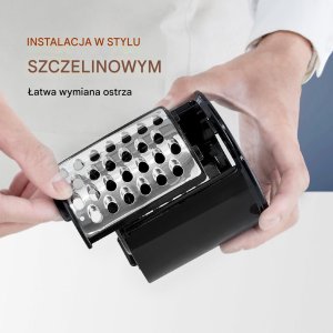 ELEKTRYCZNA SZATKOWNICA WARZYW TARKA ROZDRABNIACZ 10 cm 5