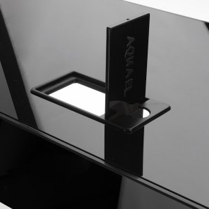 AQUAEL ZESTAW GLOSSY ST 120 D&N CZARNY + SZAFKA GLOSSY 5