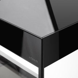 AQUAEL ZESTAW GLOSSY ST 120 D&N CZARNY + SZAFKA GLOSSY 6