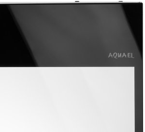 AQUAEL ZESTAW GLOSSY ST 120 D&N CZARNY + SZAFKA GLOSSY 7