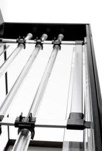 AQUAEL ZESTAW GLOSSY ST 120 D&N CZARNY + SZAFKA GLOSSY 8