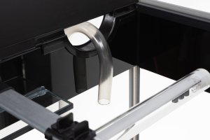 AQUAEL ZESTAW GLOSSY ST 120 D&N CZARNY + SZAFKA GLOSSY 10