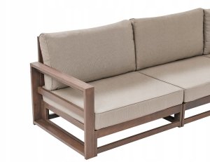 Duży zestaw wypoczynkowy TIMOR Drewno akacjowe (certyfikat FSC®) Ciemne drewno Uniwersalny dla 5 osób 11