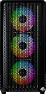 Obudowa Montech X5M Obudowa komputerowa, Midi-Tower, Micro-ATX, ARGB, Tempered Glass - czarny 2