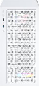 Montech X5 PC-Gehäuse, Midi-Tower, E-ATX, ARGB, Tempered Glass - weiß 7