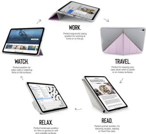 Etui na tablet Pipetto Pipetto Origami No1 Original Case, metallic purple - iPad (A16) / iPad (2022) 2