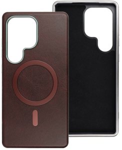 Futerał GENTLEMAN MAG COVER kompatybilny z MagSafe do SAMSUNG A07 brązowy 2