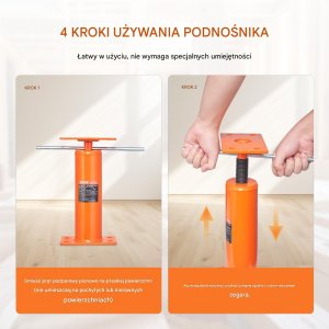 Podnośnik Podłogowy - Maksymalna Nośność 4400 kg 6
