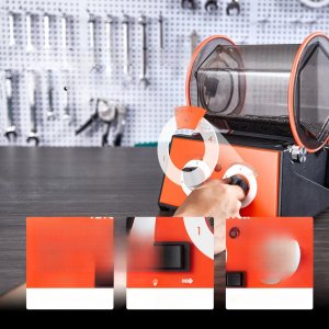 Bębnowa polerka jubilerska obrotowa 5kg metale biżuteria warsztat DIY 6