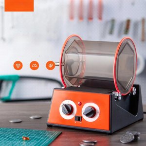 Bębnowa polerka jubilerska obrotowa 5kg metale biżuteria warsztat DIY 10