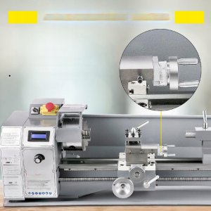 Tokarka do metalu 1100W 220x750mm zmienna prędkość cyfrowa MT5 MT2 3