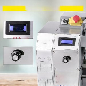 Tokarka do metalu 1100W 220x750mm zmienna prędkość cyfrowa MT5 MT2 6