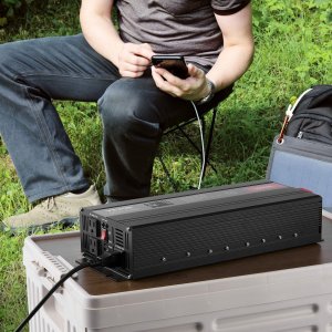 Przetwornica Vevor Falownik przetwornica inwerter czysta fala sinusoidalna 3000 W DC 12 V AC 230 V 3