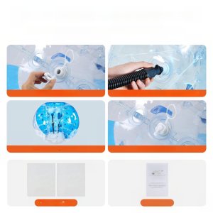 Vevor Dmuchane Pompowane Kule do Zabawy Zderzania się Bumper Bubble 3