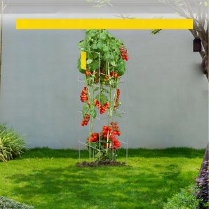 PODPÓRKI TYCZKI DO POMIDORÓW RÓŻ PERGOLA ROŚLIN KWIATY 10 SZT. 4
