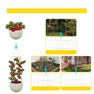 PODPÓRKI TYCZKI DO POMIDORÓW RÓŻ PERGOLA ROŚLIN KWIATY 10 SZT. 6