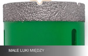 Otwornice diamentowe do betonu gresu płytek koronki zestaw 20-68mm 6szt. 10