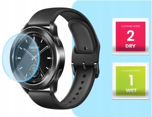 etumi 2-PAK Szkło Hybrydowe do Xiaomi Watch S3 47 mm (Szkiełko, Ochronne, Szybka) 3