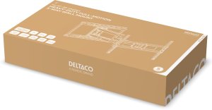 Deltaco Uchwyt ścienny DELTACO, dużych obciążeń, solidny, w pełni ruchomy 37–86, 80 kg, czarny / ARM-0260-B / 1903422 3