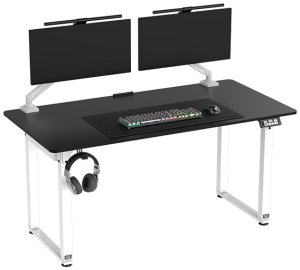 Biurko Ultradesk Uplift XXL Czarne 160 cm x 75 cm 2