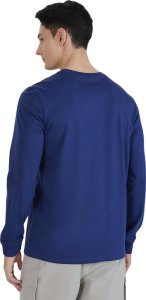 Koszulka męska 4F Longsleeve M432 granatowa 4FWMM00TLONM432 031S 3XL 3