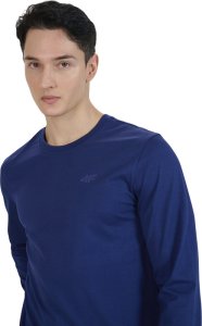 Koszulka męska 4F Longsleeve M432 granatowa 4FWMM00TLONM432 031S 3XL 4