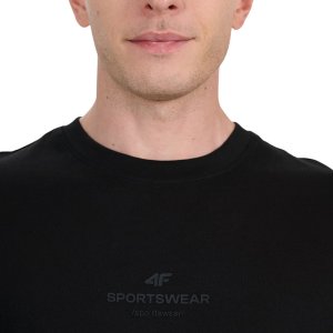 Koszulka męska 4F M2961 czarna 4FWAW25TTSHM2961 20S 3XL 4