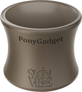 SkinVibe PonyGadget - Guma do włosów, brązowa (SV-004BR) 5