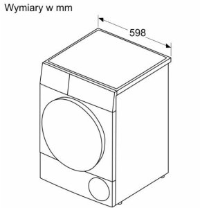 Suszarka WQB246CMPL Bosch 2