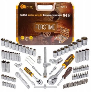 Zestaw narzędzi 94el. 1/4" & 1/2" (6-kątnych) (4-32mm) 3