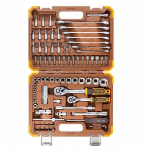 Zestaw narzędzi 82el. 1/4" & 3/8" (4-22mm) 3