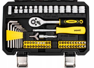 WMC ZESTAW NARZĘDZIOWY KLUCZE WKRĘTAKIBITY 130EL 5